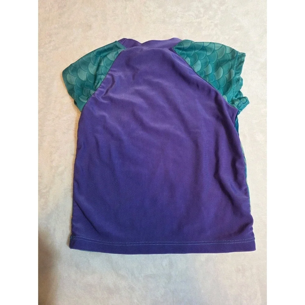 291. Disney Princess Ariel Little Mermaid 2-Piece Mermaid Dress Outfit Girls...